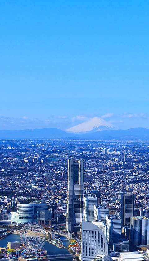 街と空のイメージ写真