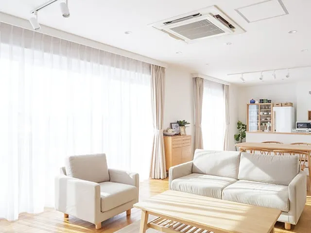 原状回復工事、賃貸住宅・マンションのリフォーム、リノベーションのイメージ画像、リビングの写真